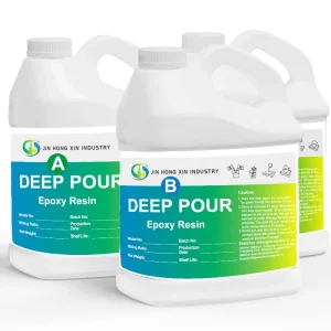 Deep Pour Epoxy Resin 1.5 Gallon Epoxy Resin Kit 2 4 Inch Pour Depths Low Odour Bubble Free Clear Casting Resin for River Tables