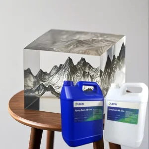 Deep Pour Epoxy Resin Liquid 1 Gallon Super Clear Flow Casting Resin Kit High Temp Heat UV Resistant Food Safe Epoxy
