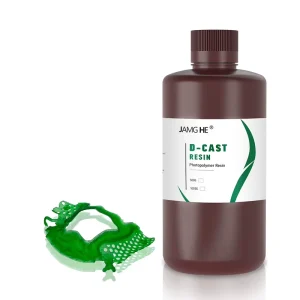 Dental Castable Resin for 3D Printer Ash Free UV Curable Resin High Precision to Print Denture Crown and Bridge