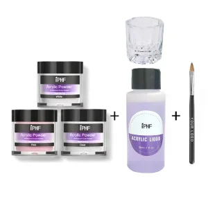 Dip Acrylic Powder Monomer Brush Acrylic Nail Kit Beginners Acrylic Nail Kit Professional Full Set