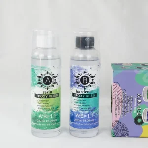 Double Component Epoxy Glue Kit Electrical Insulating Resin for Woodworking Construction DIY Handmade Art
