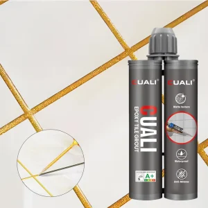 Double Tube Epoxy Grout 24H Rapid Cure Crack Resistant Anti Stain for Kitchen Backsplash OEM ODM Support