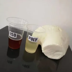 Dual Component Chemical Polymer Rigid PU Foam System Refrigerator Insulation