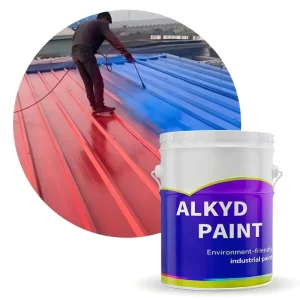 Alkyd Paint for Thin Steel Plates Color Steel High Hiding Power Easy Application Good Penetration Compatibility New Old Surfaces