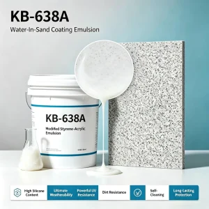 Durable Silicone Acrylic Emulsion for Real Stone Paint Weather Resistance UV Resistant and Anti Yellowing for Facades