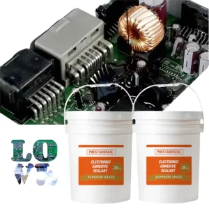 E8016 Transparent Liquid Low Viscosity Two Part Epoxy Potting Sealant Electronic Encapsulation Compound for New Energy