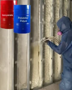 Easy Application Polyurethane Spray Foam Kit for Building Renovation for Polymer Projects