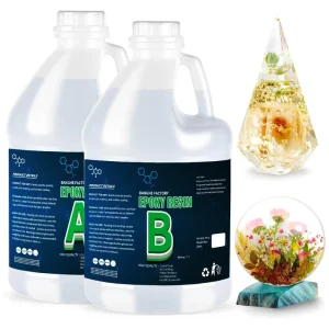 Easy Mixing 1 1 Epoxy Resin Kit for Beginners Coating Casting Crystal Clear Epoxy Resin and Hardener for Jewelry Art and Crafts
