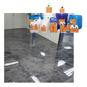 Easy to Operate Hard Crystal Epoxy Resin for 3D Floor Coating Metallic Epoxy Floor Coating