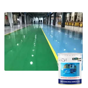 Eco Friendly Factory Supplies Floor Painting Odorless Water Based Epoxy Floor Coating for Warehouse Floor