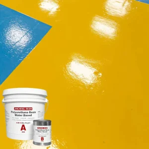 Eco Friendly Odorless Clear Polyurethane Resin Top Coat High Performance Wear Resistant Floor Paint Factory