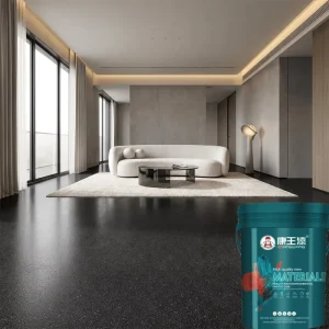 Eco friendly Epoxy Resin Colored Sand Self leveling Floor Paint Easy Application High Strength Coating for Garage Deck