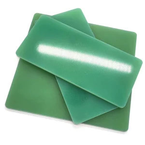 Electrical Insulation Plate Light Green Epoxy Fiberglass G10 FR4 Sheet