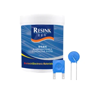 Electronic Components High Temperature Pressure-sensitive Ceramic Silver Paste Liquid Electrical Conductive Resink AMM85-03 85%