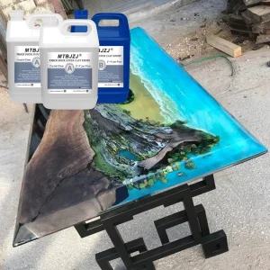 Epoxy Casting Resin for Table Furniture Casting Moulding Products Crystal Clear High See Through