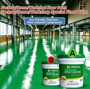 Epoxy Floor Coating Epoxy Resin AB Epoxy Resin Floor Paint Scratch Wear Resistant Floor Paint