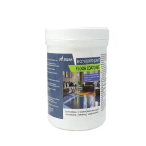Epoxy Floor Paint Colored Sand Self Leveling Coating Industrial & Decorative Construction Use