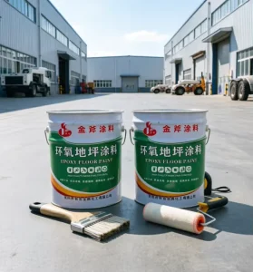 Epoxy Floor Paint Indoor and Outdoor Wall Cement Floor Paint Wear resistant and Anti slip Special Paint