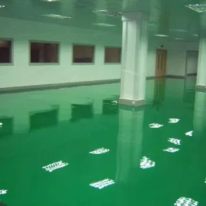 Epoxy Flooring Coating Strong Adhesion Not Easy to Peel off Anti static and Anti slip Types Are Optional Factory Workshop