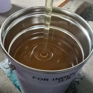 Epoxy Hardener W218 Low Viscosity Modified Phenalk Amine Hardener Yellow Transparent Liquid Fast Cure Epoxy Resin