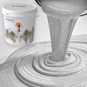 Epoxy Marble Colored Sand Floor Paint Water based Epoxy Self Leveling Marble Texture Floor Easy to Apply High Hardness