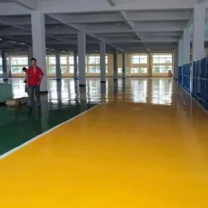 Epoxy Pressure-Resistant Floor Epoxy Self-Leveling Floor Schools Hospitals and Public Areas Strong Decorative Effect