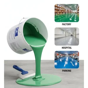 Epoxy Quartz Sand Floor Paint for Industrial Workshop Heavy Load Resistant OEM Factory Direct Supply