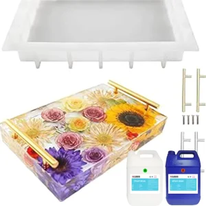 Epoxy Resin 1:1 Crystal Clear Epoxy for Casting Woodworking Construction and Transportation Use 5kg Packing