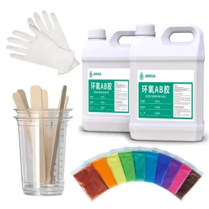 Epoxy Resin 2 1 And Hardener Colorless Countertop Epoxy Resin 1Gallon Kit Table Top Epoxy Resin