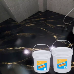 Epoxy Resin 3D Crystal Clear Eco-friendly Epoxy Floor Liquid Coating for Floor Coating and Table Casting Use