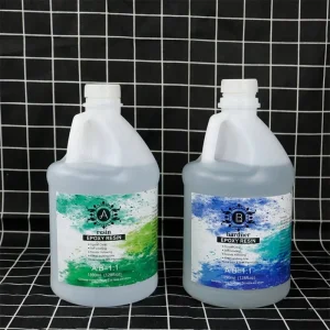 Epoxy Resin AB Double Component Adhesive 1 1 Ratio Quick Coat Table Top Bartops Craft Jewelry Self Woodworking Construction