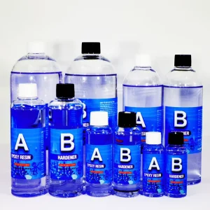 Epoxy Resin Cast Crystal Clear Molds Resin Epoxy ab Glue for DIY Jewelry Crafts and Art