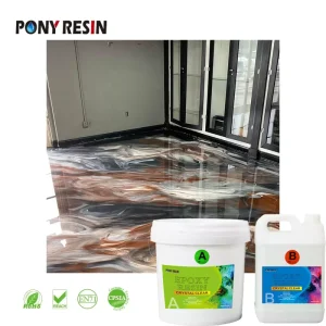 Epoxy Resin Colored Sand Self Leveling Floor Coating Metallic Epoxy Resin Floor Kit Resina Epoxica Para Pisos