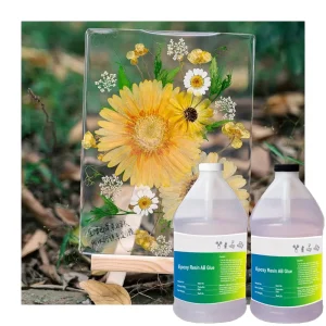 Epoxy Resin Crystal Clear Resin Kit Clear Casting & Coating Resin for Art Craft DIY Jewelry Making