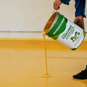 Epoxy Resin Flat Coating for Smooth Durable Dust-Proof Flooring for Designed for Industrial Commercial Warehouses Factories