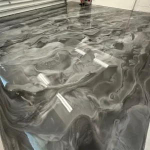 Epoxy Resin Floor 3D Metallic Epoxy Floor Designs to Elevate Your Interior Space Tough Multi functional Epoxy Coating