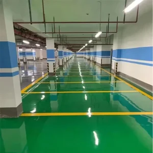 Epoxy Resin Floor Hard Wearing Anti slip Epoxy Floor Paint for Driveways High Adhesion Stable Epoxy Floor Coating