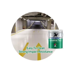 Epoxy Resin Floor Paint Workshop Wear-resistant Oily Top Coat Outdoor Garage Primer