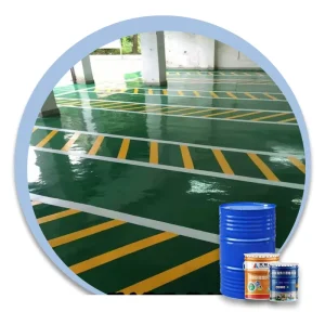 Epoxy Resin Floor Paint for Concrete for Construction and Woodworking Metallic Floor Coating