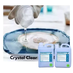 Epoxy Resin Free Samples Set Eco friendly Waterproof Transparent Double Component Woodworking Construction Transportation