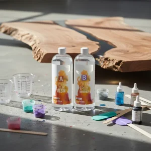 Epoxy Resin Kit Crystal Clear Epoxy Resin 1 1 Art Epoxy Resin and Hardener for Wood