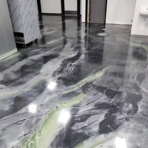 Epoxy Resin Metallic Floor Coating for House Floor