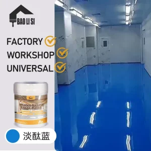Epoxy Resin Self Leveling Industrial Epoxy Floor Coating Intermediate Putty Liquid Paint Building Garage Warehouse Floors