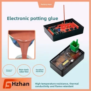 Epoxy Resin Transparent Electronic Potting AB Glue Flame Retardant Thermal Conductive Moisture-Proof Isolated for Transformer