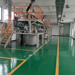 Epoxy Resin for Floors Non toxic Oil resistant Anti slip and Anti corrosion Epoxy Floor Paint Dedicated for Food Workshop