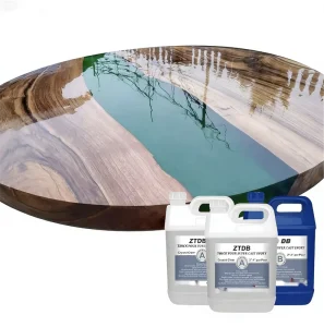 Epoxy Resin for River Table 15kgs Kit UV Resistant Crystal Clear Epoxy Resin Kit 2 1 Ratio for Deep Pour Deep Casting Res