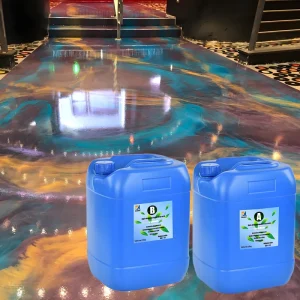 Epoxy Resin with Color Liquid Coating Self Leveling Floor Paint Indoor Outdoor Wear Resistant Cement Floor Coating Pure Natural
