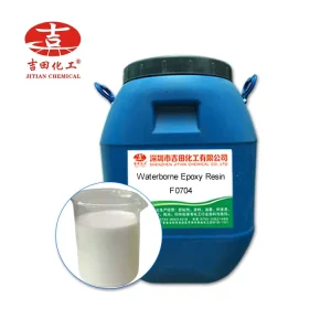 F0704 Waterborne Epoxy Resin Water Resistant Chemical Resistant Waterborne Epoxy Resin for Adhesives Coatings