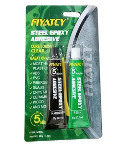 FEIYA M806 High Strength Industry Metal Plastic Repair Clear Epoxy Resin AB Glue Epoxy Resin for Granite