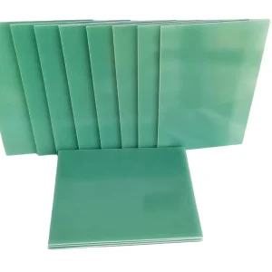 FR 4 Epoxy Phenolic Fiberglass Sheet Insulation Board Alkali Free Glass Fiber Thermal Rating B 130C 1kV 35kV for PCB